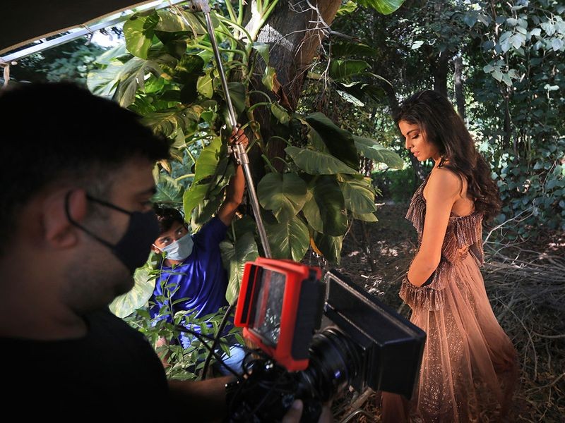 Designers participating in the fashion show include Varun Bahl, Tarun Tahiliani, Suneet Varma, Shivan and Narresh, Shantanu and Nikhil, Rohit Gandhi, Rahul Khanna, Rina Dhaka, Rajesh Pratap Singh, Payal Jain, Nitin Bal Chauhan, Namrata Joshipura, Geisha Designs, Dhi, Ashish Soni and Abhishek Gupta. Image Credit: AP